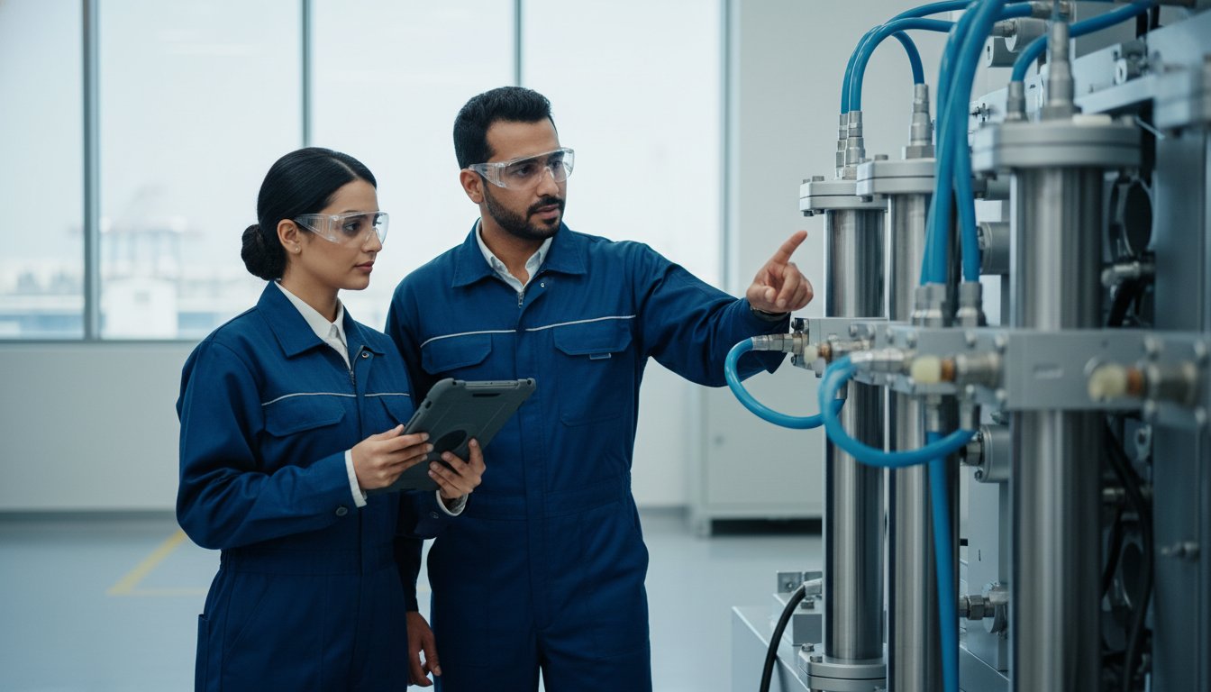 Pneumatic and Hydraulic System Repair in Saudi Arabia: A 2026 Industrial Guide