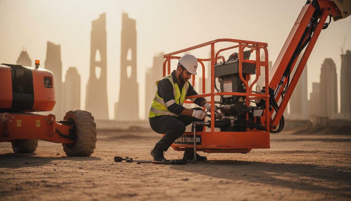 Expert Boom Lift Hydraulic Repair in Riyadh: Minimising Downtime in 2026