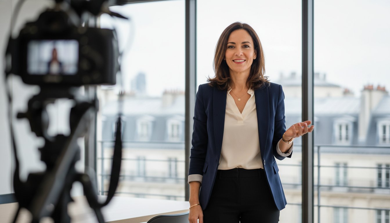 Formation parler devant une caméra : Maîtrisez l'image et l'impact en 2026