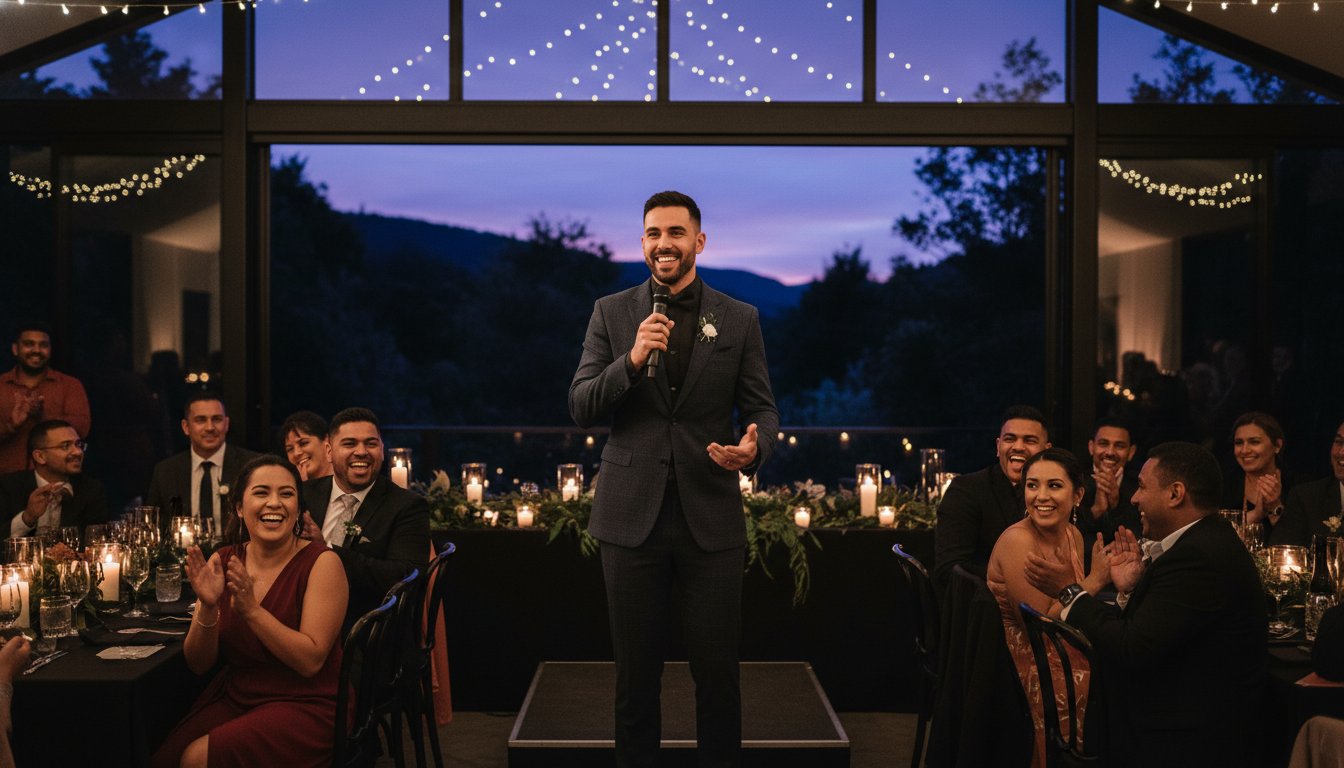 The Ultimate Wedding MC Guide for Tui Hills Kumeu: Hosting with Vibe and Flair