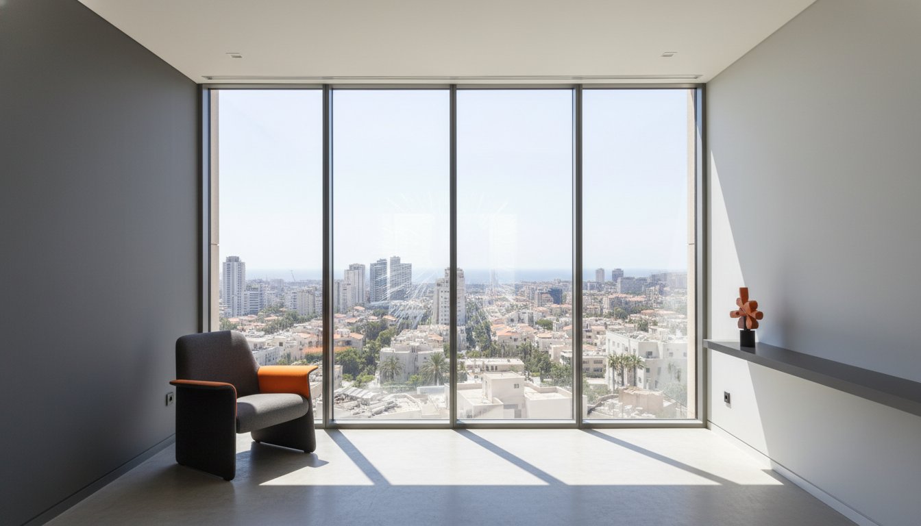מיגון חלון ממ״ד: המדריך המלא לציפוי נגד הדף ורסיסים 2026