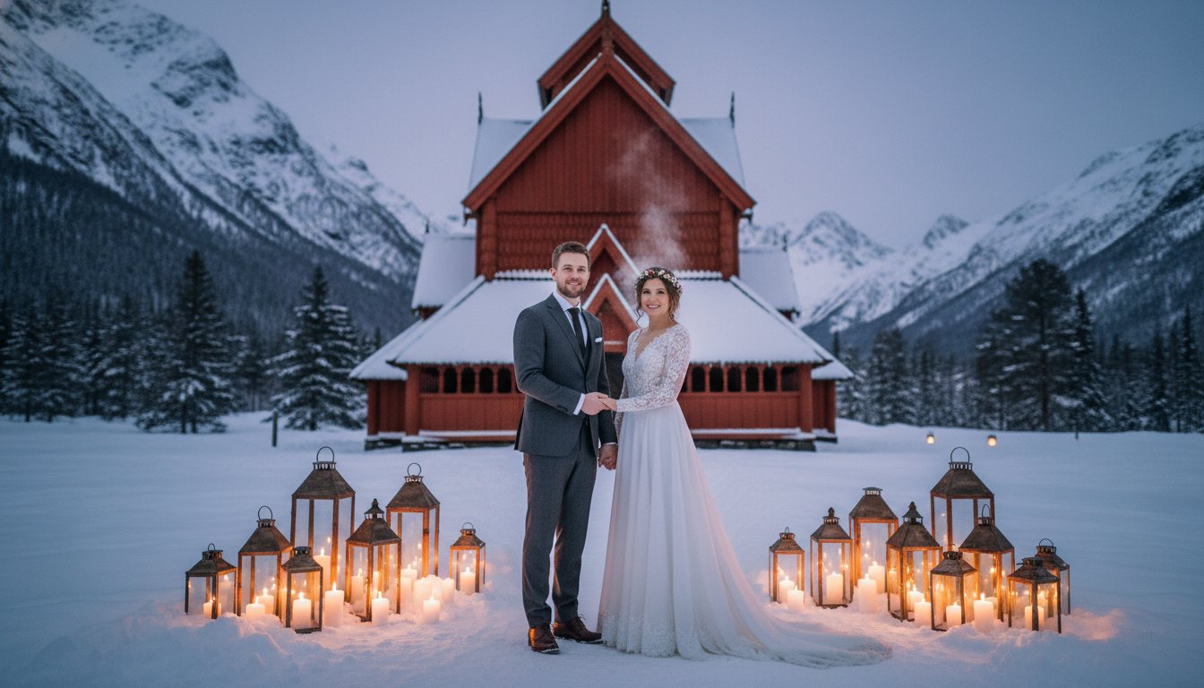 Den ultimate sjekklisten for vinterbryllup på fjellet (2026)