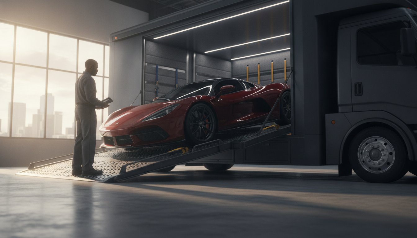 Exotic Car Shipping via Enclosed Carrier: The Professional’s Guide to Secure Transport