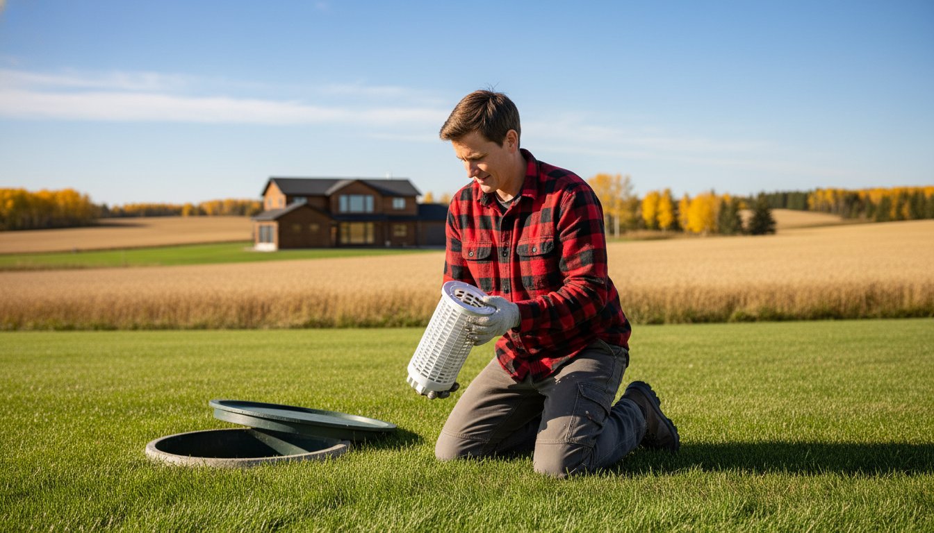 Effluent Filter Cleaning and Replacement: Protecting Your Septic Field in Alberta