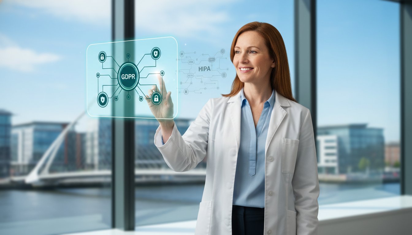 HIPAA vs GDPR Compliance for Irish Clinics: The Definitive 2026 Guide