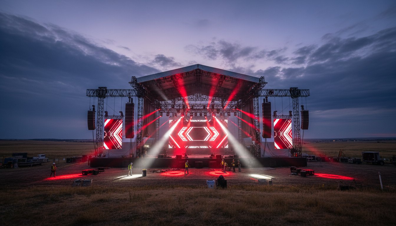 Music Festival Stage Rental Alberta: The 2026 Production & Planning Guide