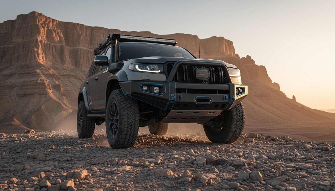 Custom Steel Bumpers for Off-Road Vehicles in the UAE: The 2026 Engineering Guide