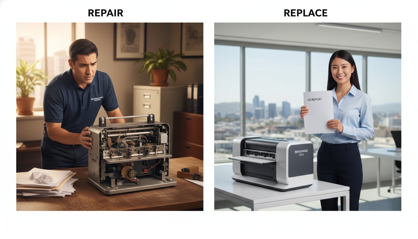 Binding Machine Repair vs. Replace: A San Diego Business Guide (2026)