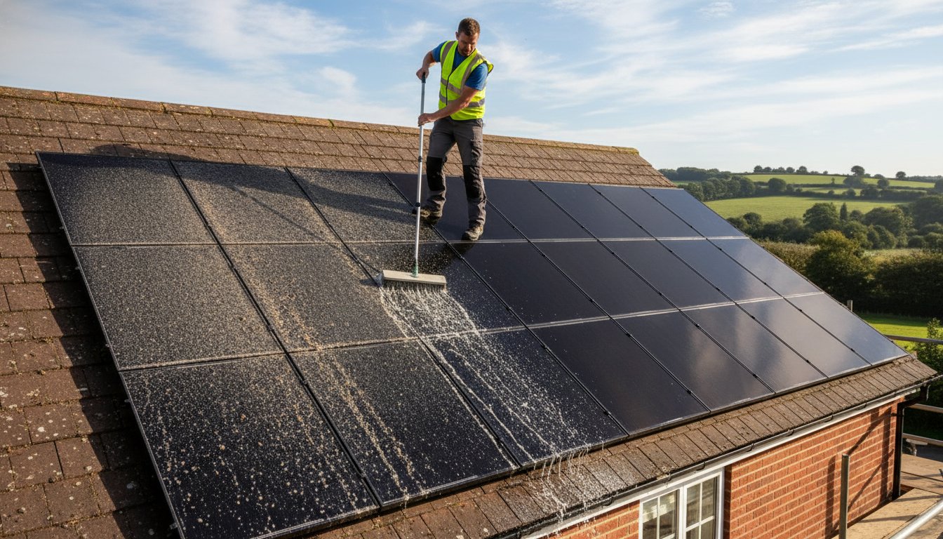 Professional Solar Panel Cleaning in Staffordshire: Maximising Your Energy Yield in 2026