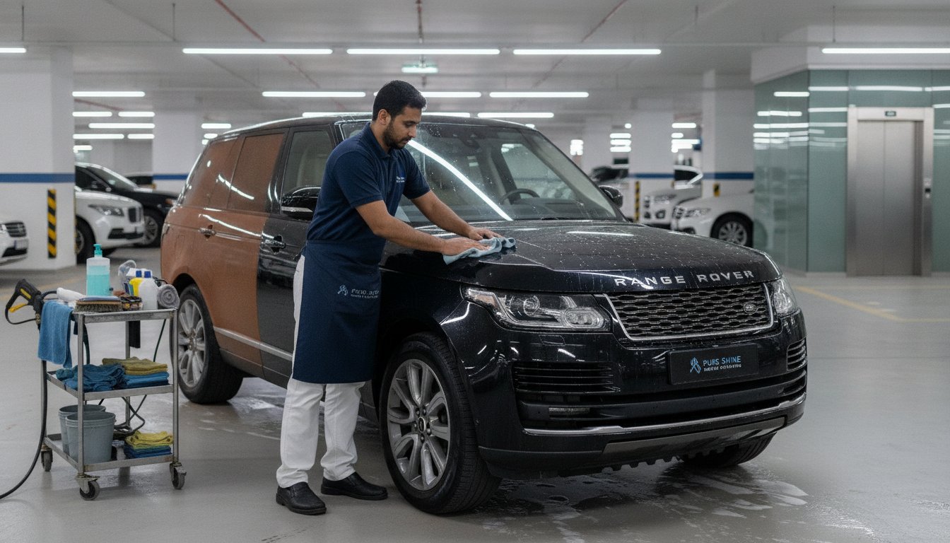 Mobile Car Wash for Apartment Buildings in Sharjah: The 2026 Premium Guide