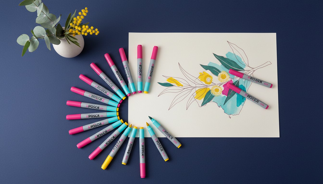 POSCA Pen Sizes Explained: The Ultimate Guide for Australian Artists (2026)