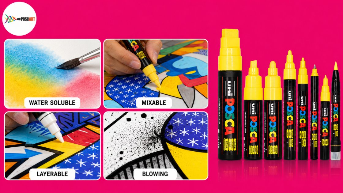 POSCA Pen Techniques: A Comprehensive Guide to Creative Mastery in 2026
