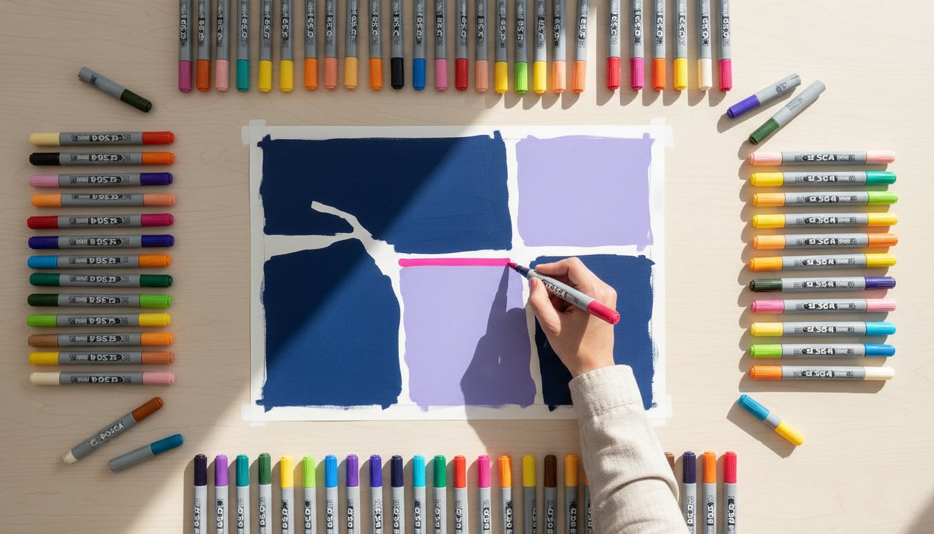 Using POSCA on Canvas: The Ultimate Guide for Australian Artists