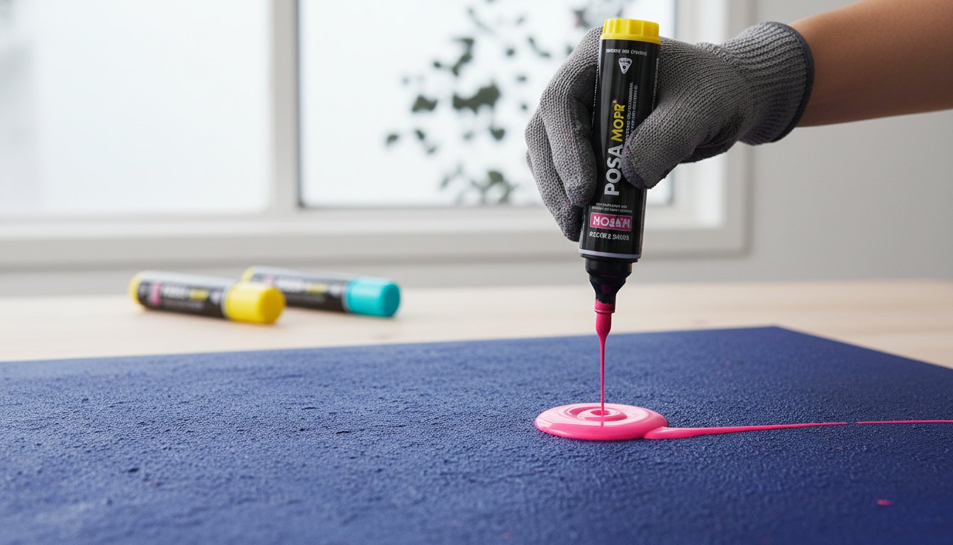 Mastering POSCA MOP'R Techniques: A Guide to Drips, Splashes, and Bold Coverage