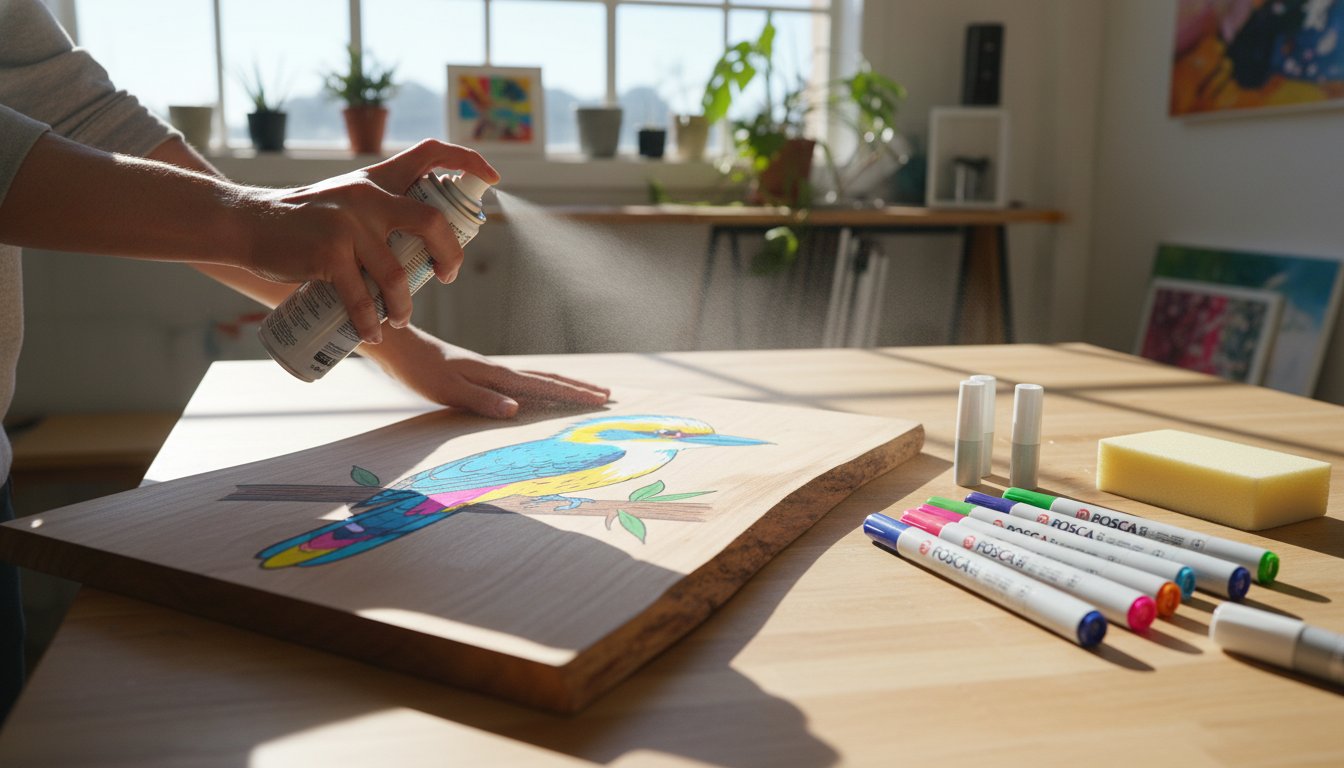 How to Make POSCA Permanent on Wood: The Ultimate Australian Guide
