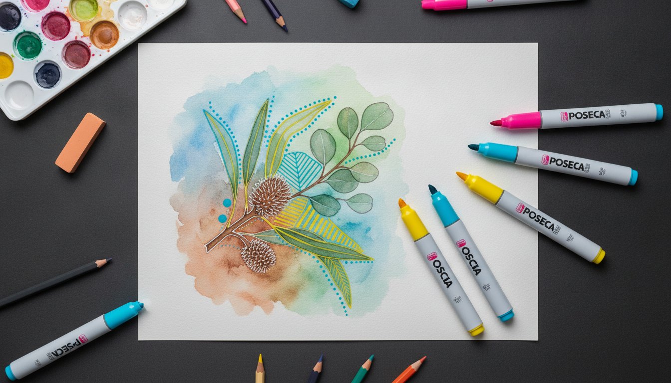 Using POSCA for Mixed Media: The Ultimate Australian Artist’s How-To Guide