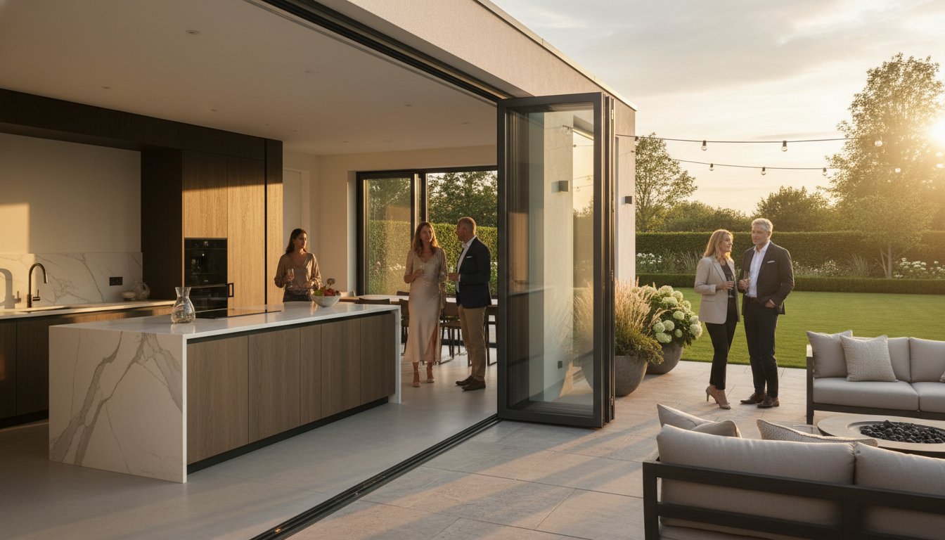 Aluminium Bifold Doors for Garden Entertaining Spaces in Hale: The 2026 Design Guide