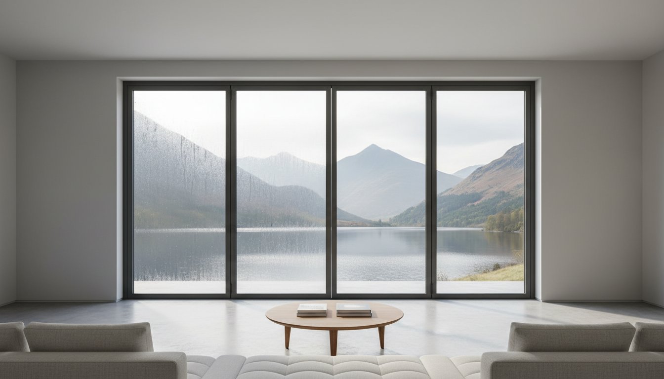 Condensation or Coastal Spray? Choosing Easy-Clean Glass for Windermere Lakefronts