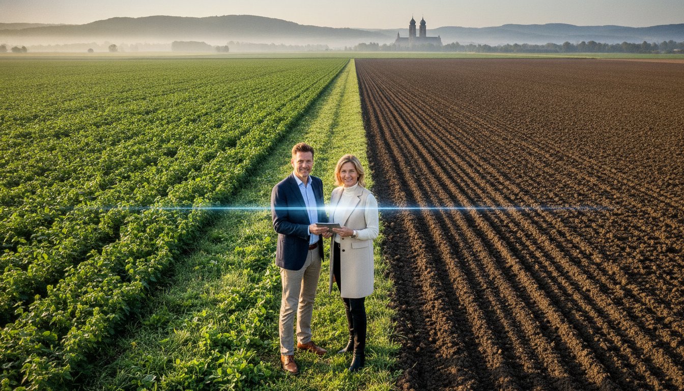 Landwirtschaftliche Fläche teilen: Rechtliche Hürden und Strategien zur Wertsteigerung