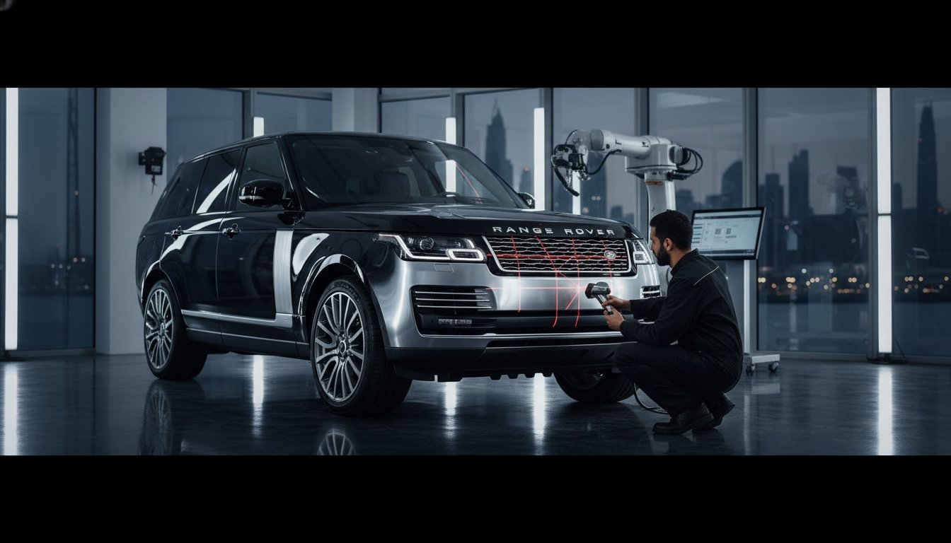 Range Rover Body Repair in Dubai: Restoring Structural Integrity and Factory Finish