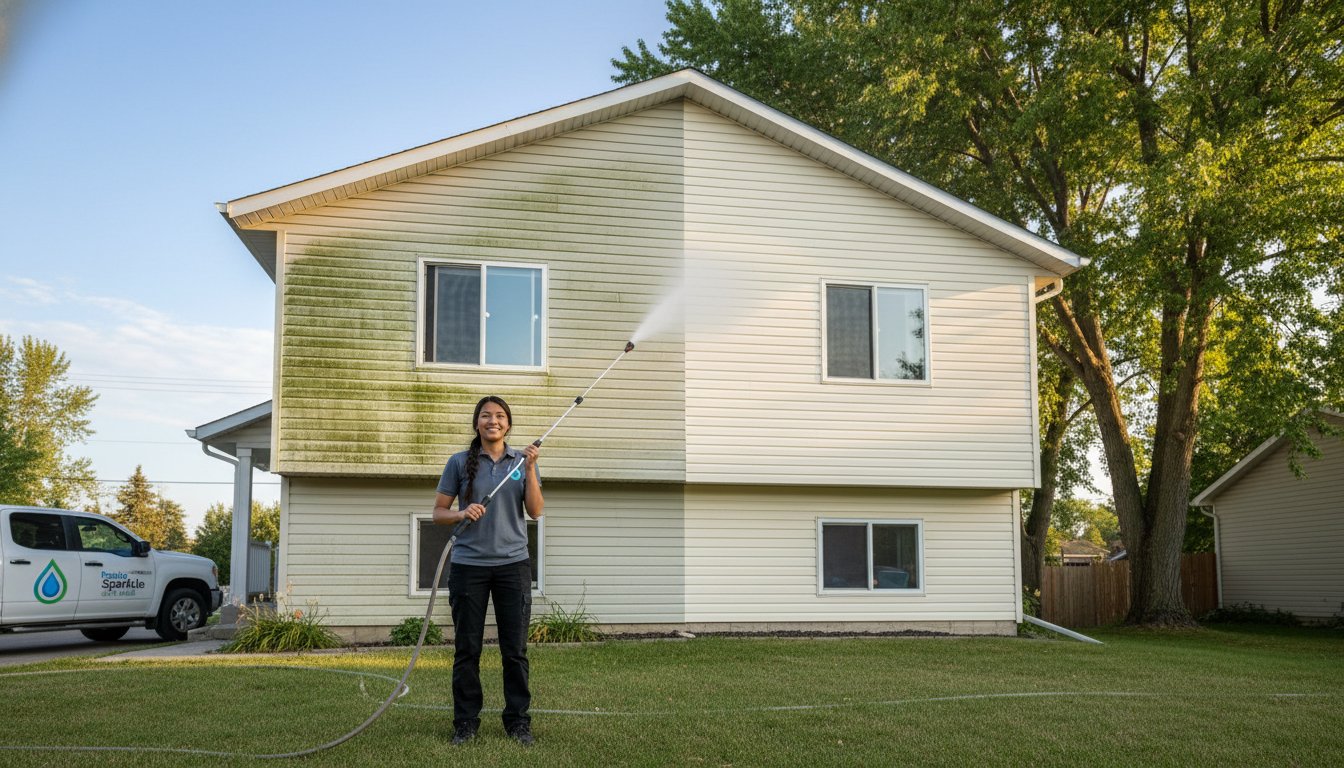 Soft Wash House Washing in Winnipeg: The Safe Way to Restore Curb Appeal