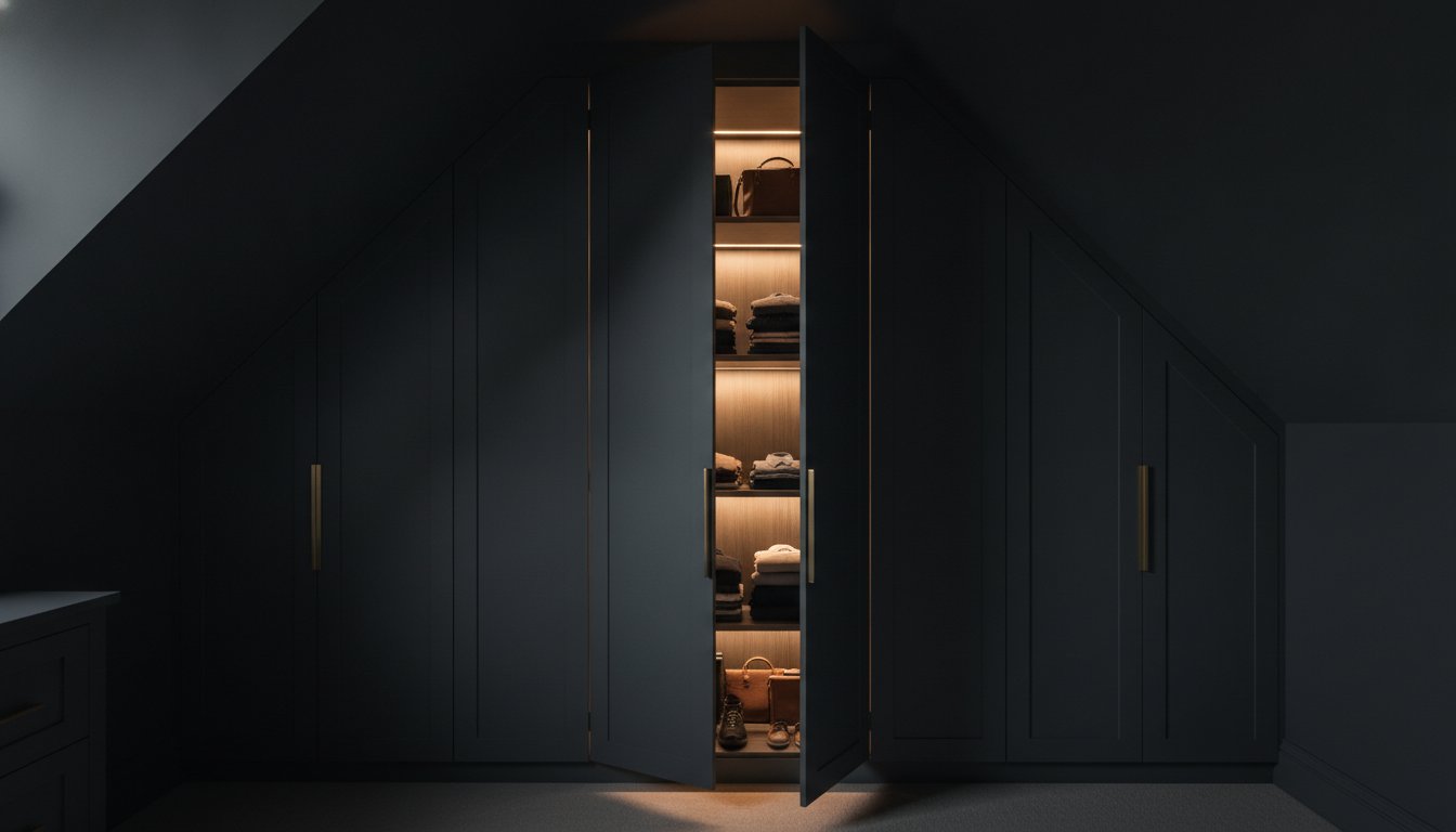 Bespoke Fitted Wardrobes for Sloped Ceilings: A 2026 Design Guide
