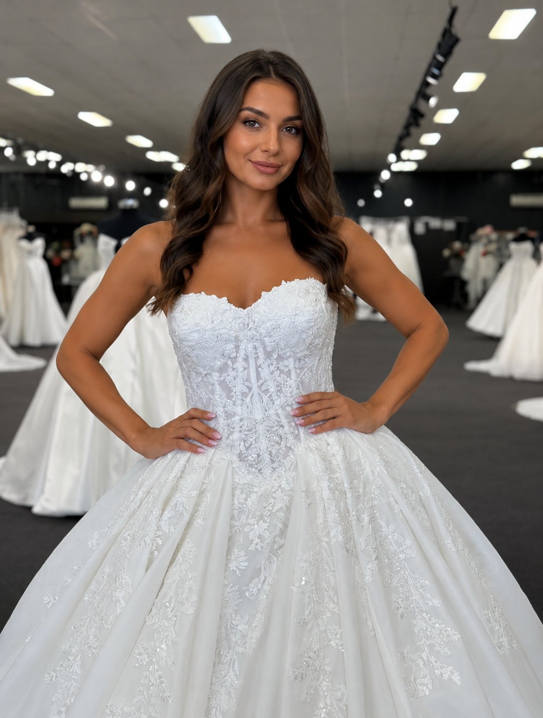 How to Style Sima Couture with Luxury Bridal Jewelry