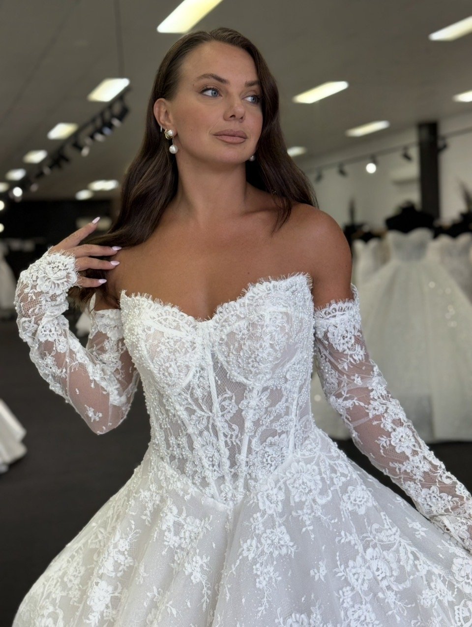 Sleeves or Strapless? Choosing Your Gown Details