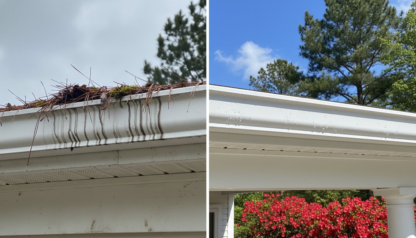 Clean Dirty Gutters: The Science of Removing Grime and Protecting Your Home
