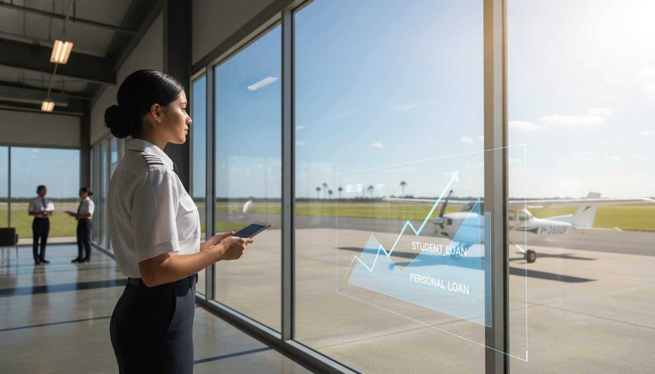 Student Loans vs. Personal Loans for Flight School: Your 2026 Financing Guide