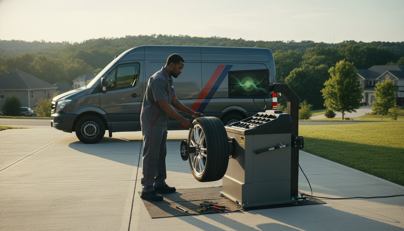 Mobile Wheel Balancing Service in Vestavia, AL: Professional On-Site Care