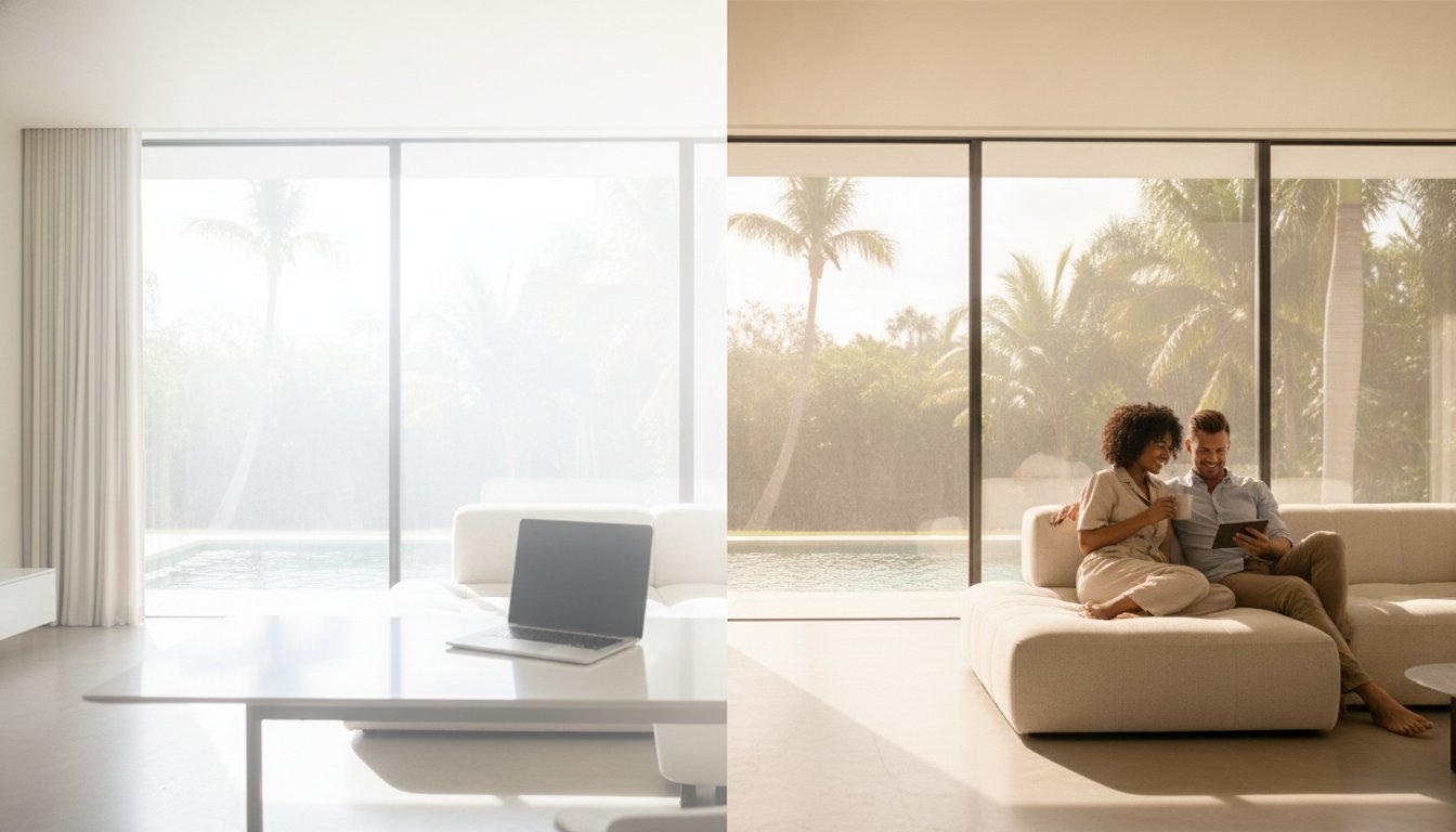 Anti-Glare Window Film in Coconut Creek: Enhancing Comfort and Clarity