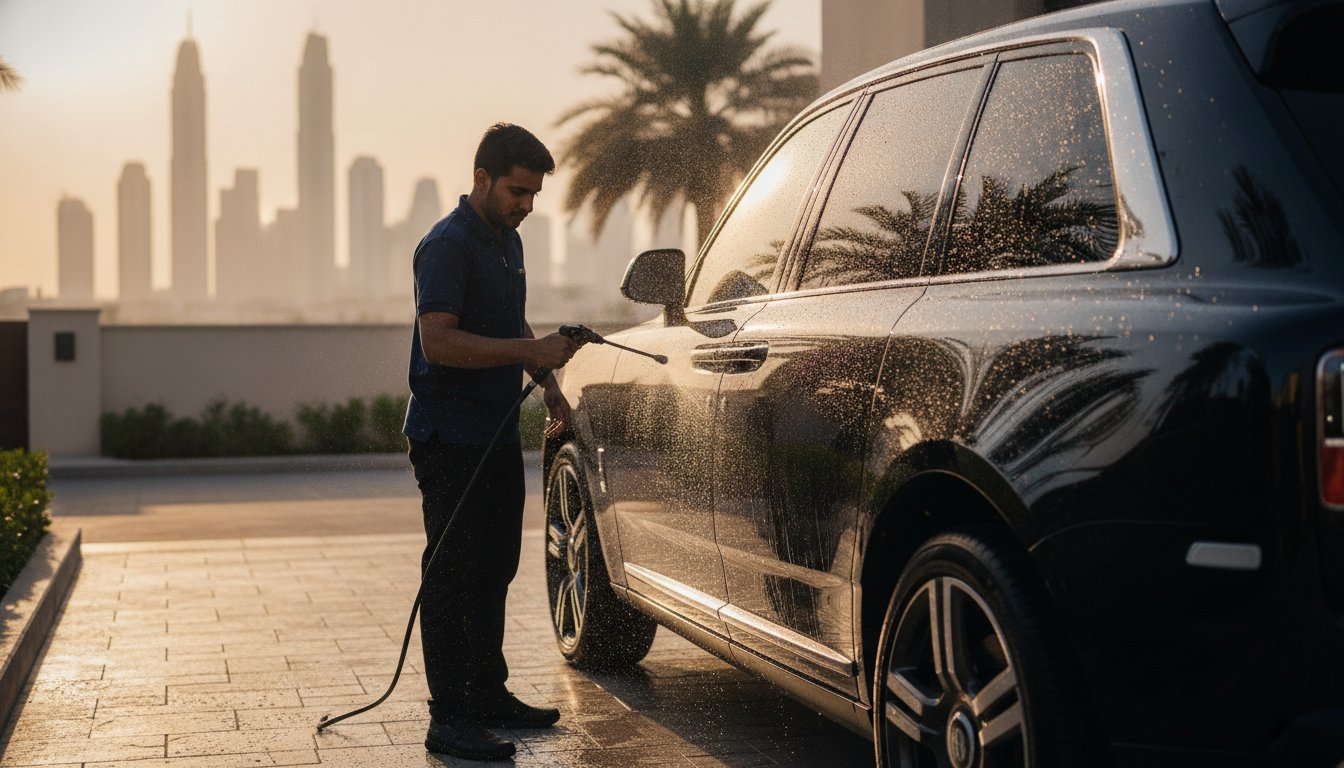 How to Wash a Car After Ceramic Coating in Dubai: The 2026 Maintenance Guide