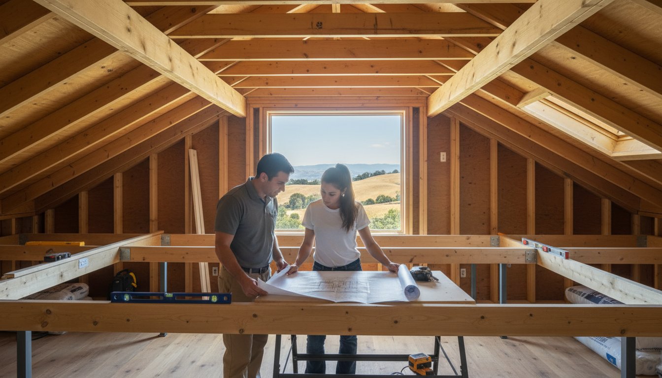 Converting Attic to Living Space in Danville, CA: The 2026 Homeowner’s Guide