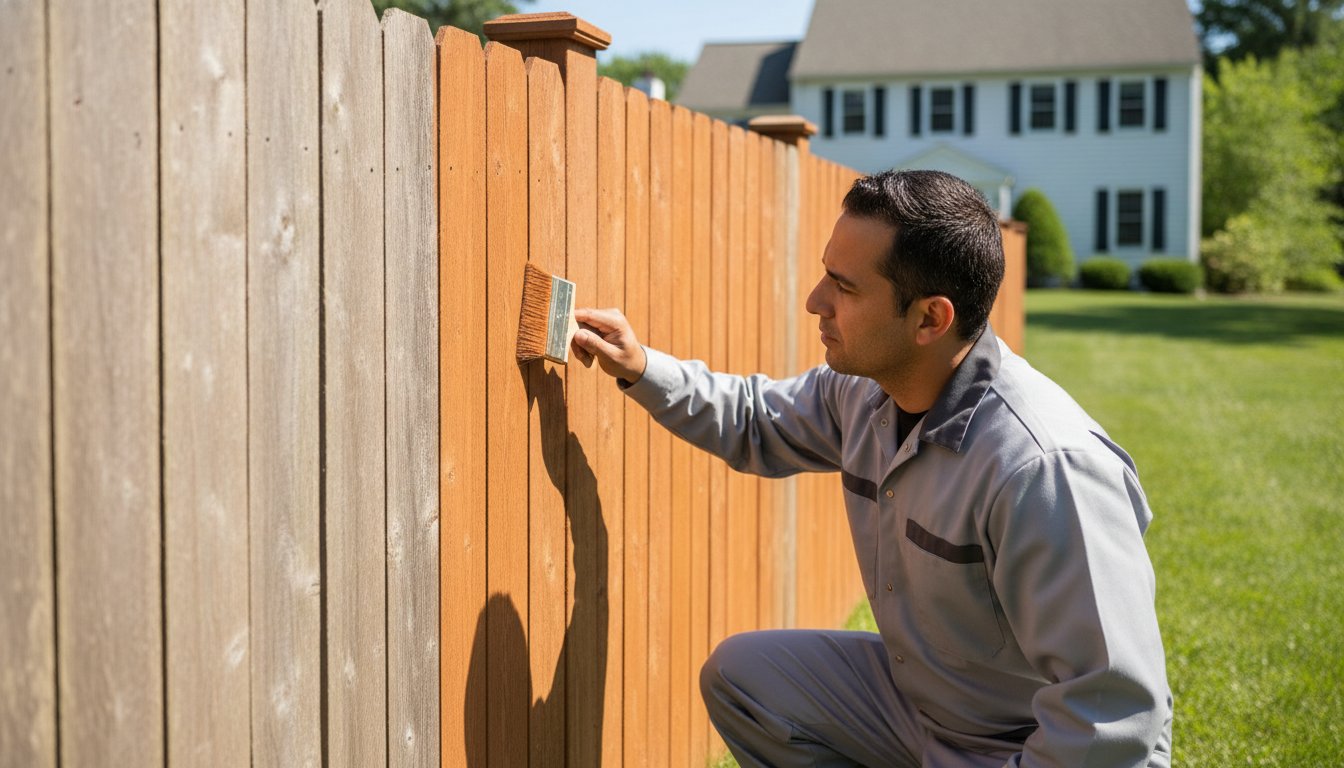 Fence Staining Cost in Ridgewood, NJ: 2026 Homeowner’s Guide