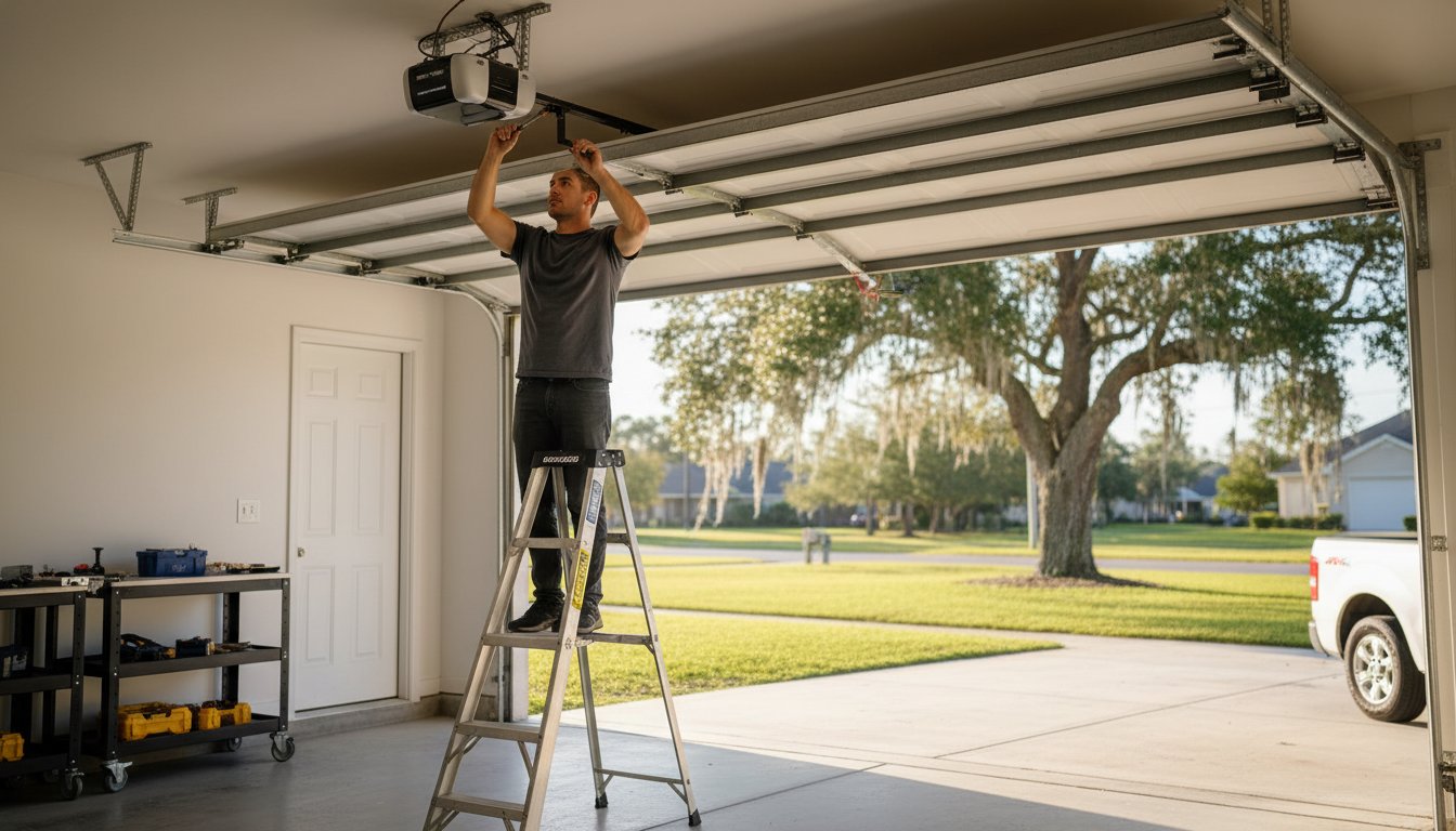 Garage Door Opener Repair in Pensacola: The Complete Troubleshooting Guide