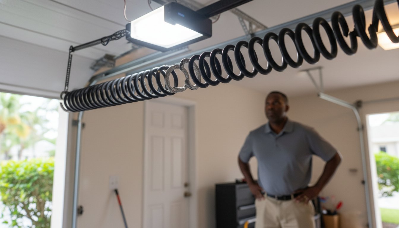 How to Tell If Your Garage Door Spring Is Broken: 5 Critical Signs