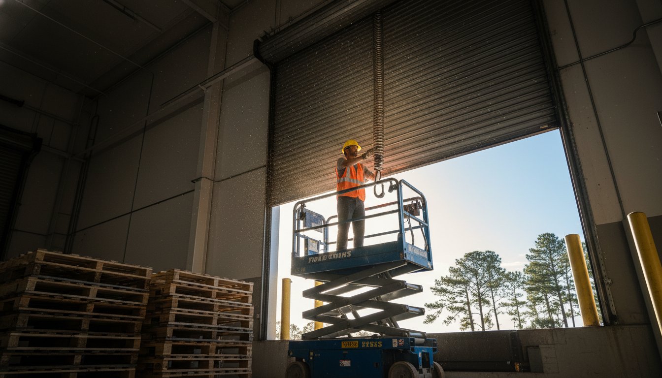 Loading Dock Door Repair: Minimizing Downtime for Gulf Coast Facilities