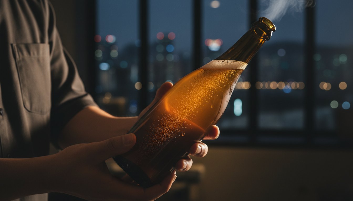 맥주 탄산의 과학과 오해: 왜 병 내 2차 발효가 '진짜' 탄산을 만드는가?