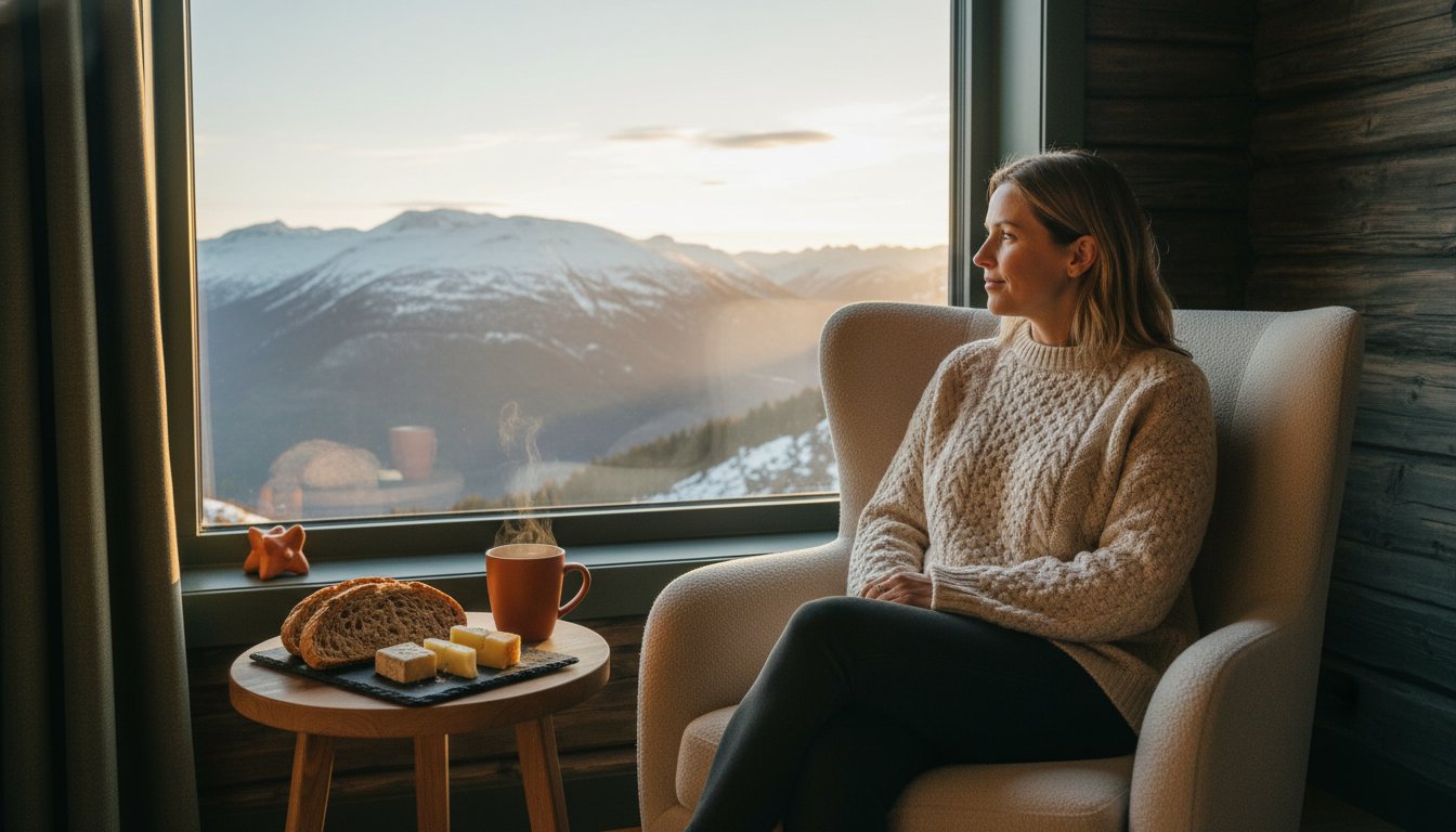 Velværehelg med kortreist mat: En guide til dyp ro på fjellet i 2026