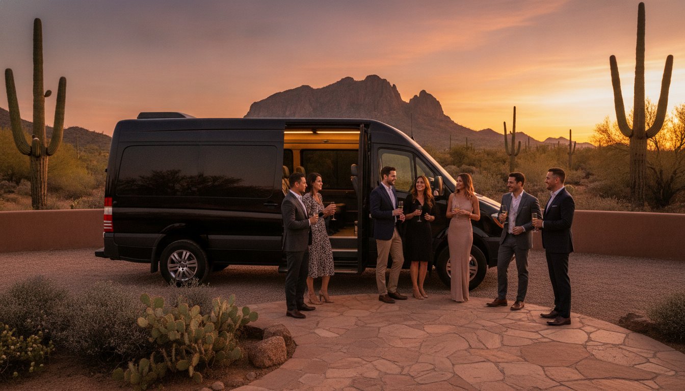 Hourly Shuttle Rental in Phoenix: The 2026 Guide to Local Group Travel