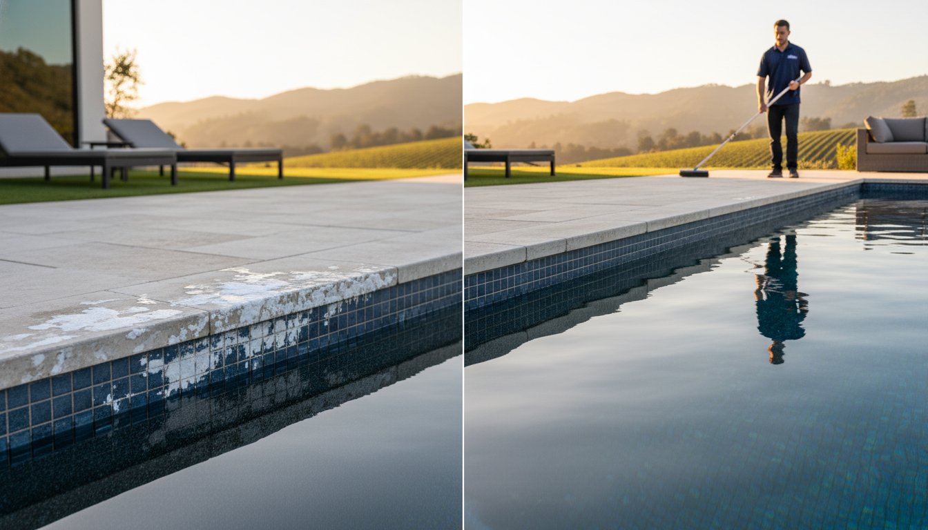 Professional Pool Tile Cleaning Service in Napa: The Complete Restoration Guide