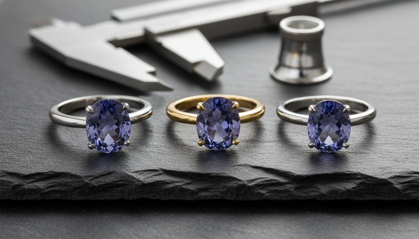Choosing the Right Metal for a Tanzanite Ring: A Connoisseur’s Guide