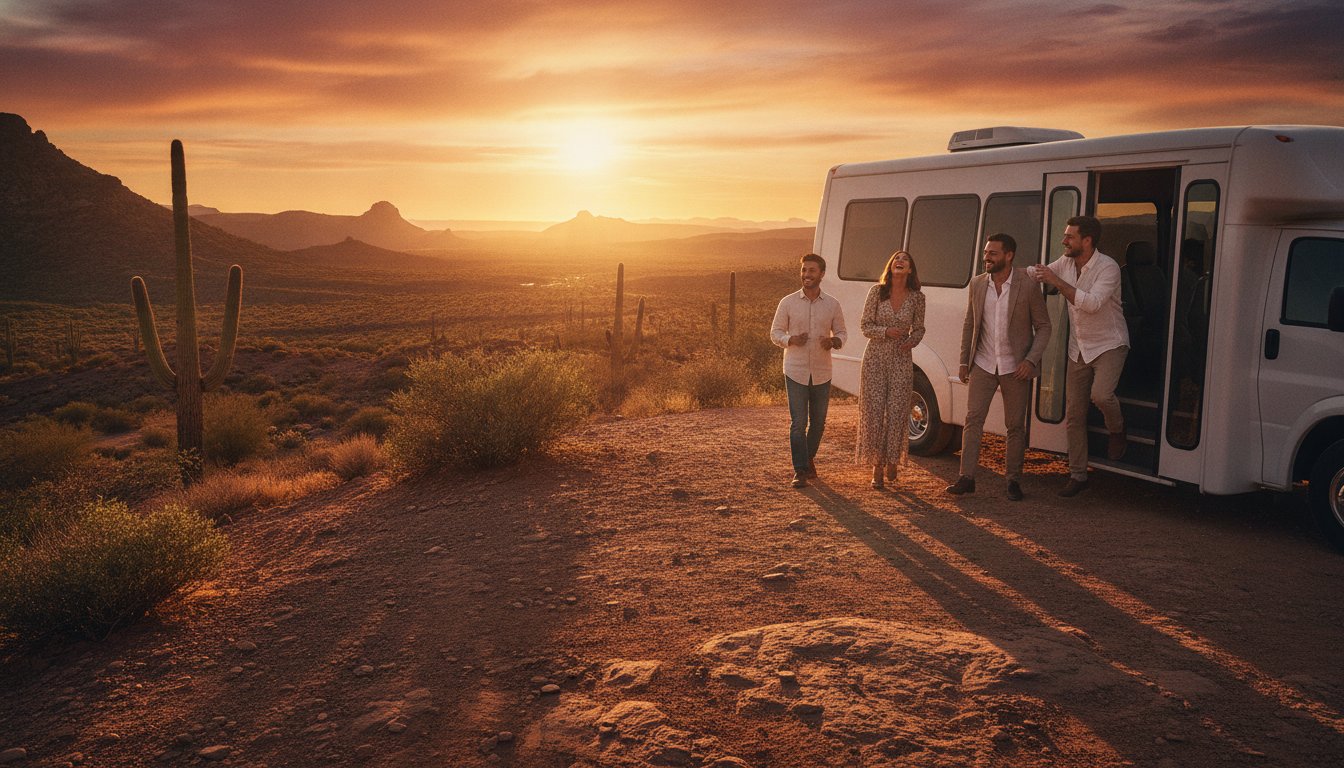 Full Day Shuttle Rental in Phoenix: Your 2026 Guide to Group Transport