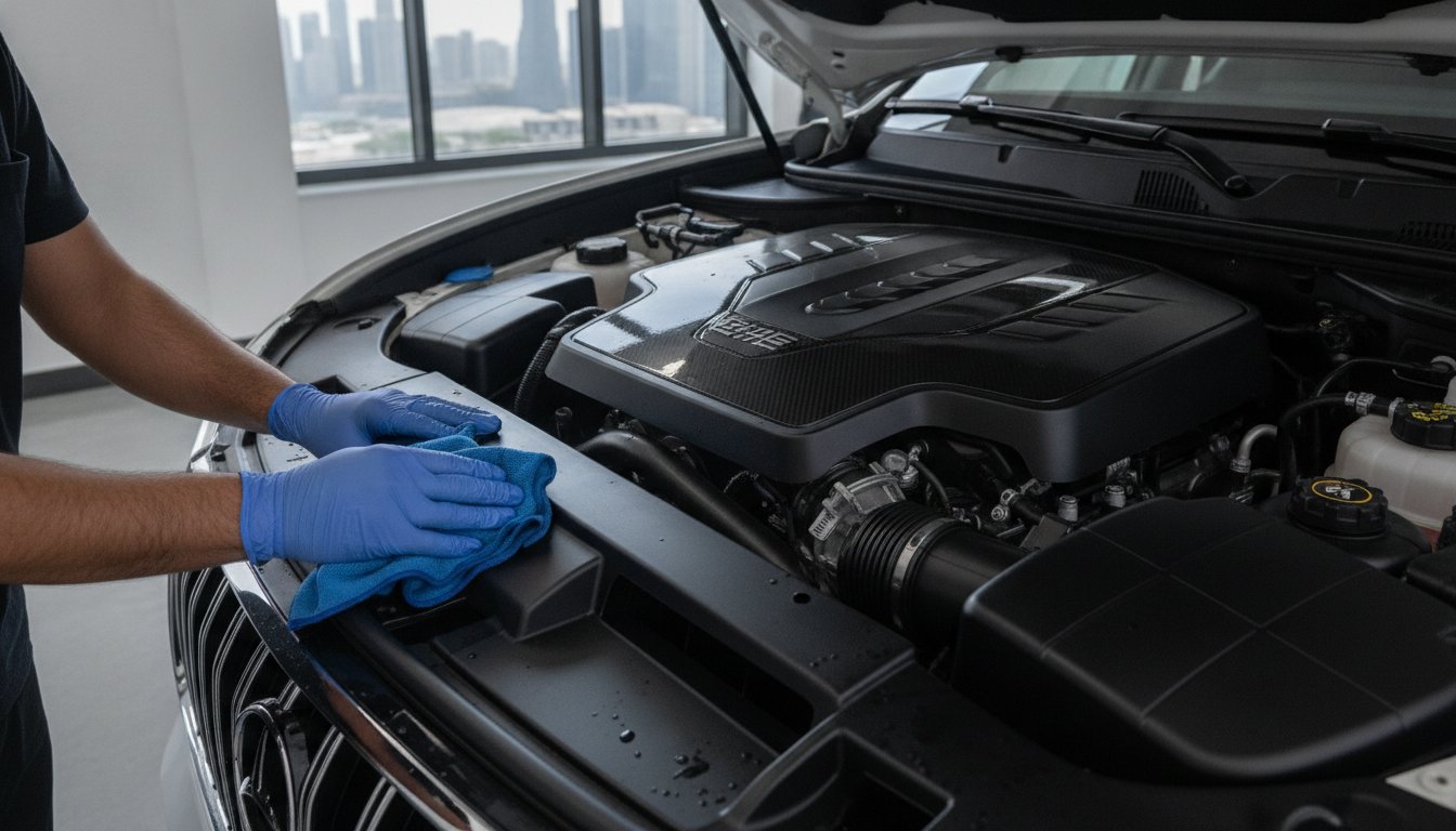 Professional Engine Bay Cleaning Dubai: The 2026 Maintenance Guide