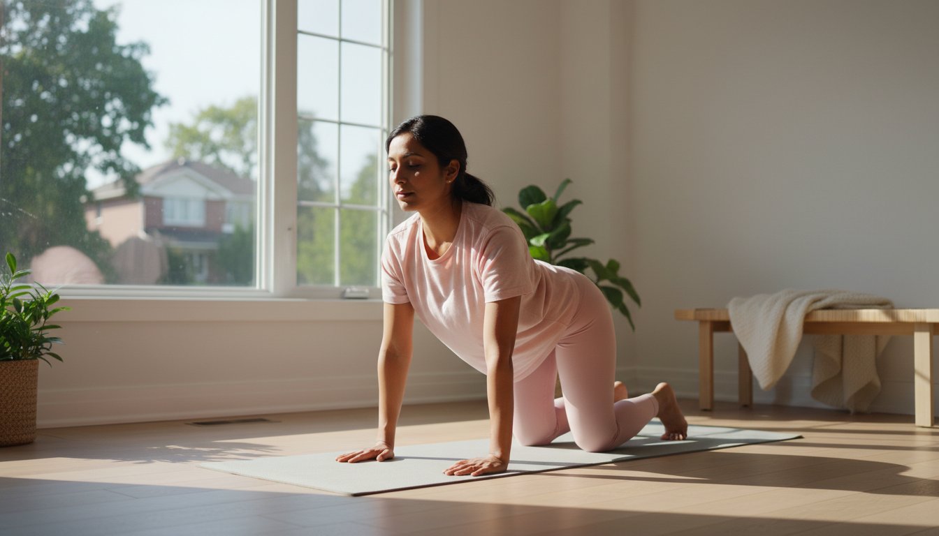 Postpartum Yoga for Diastasis Recti: A Gentle Guide to Healing and Strength