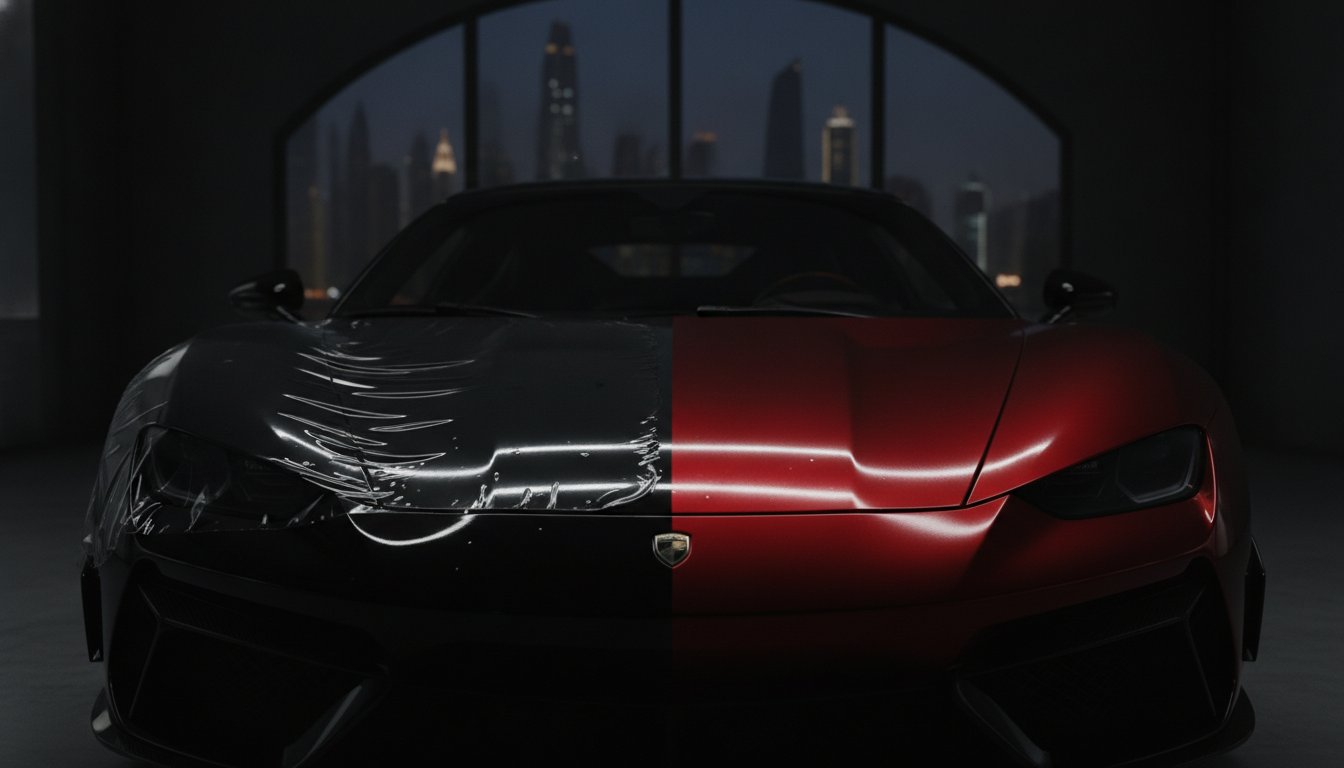 Peelable Paint vs PPF for Luxury Cars in Dubai: The Ultimate Comparison