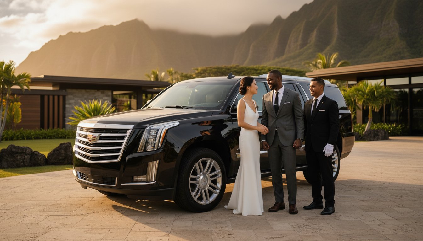 Luxury Wedding Car Service in Oahu: The 2026 Logistics & Planning Checklist