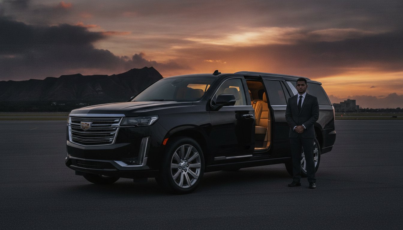 The Ultimate Cadillac Escalade Chauffeur Experience in Honolulu for 2026