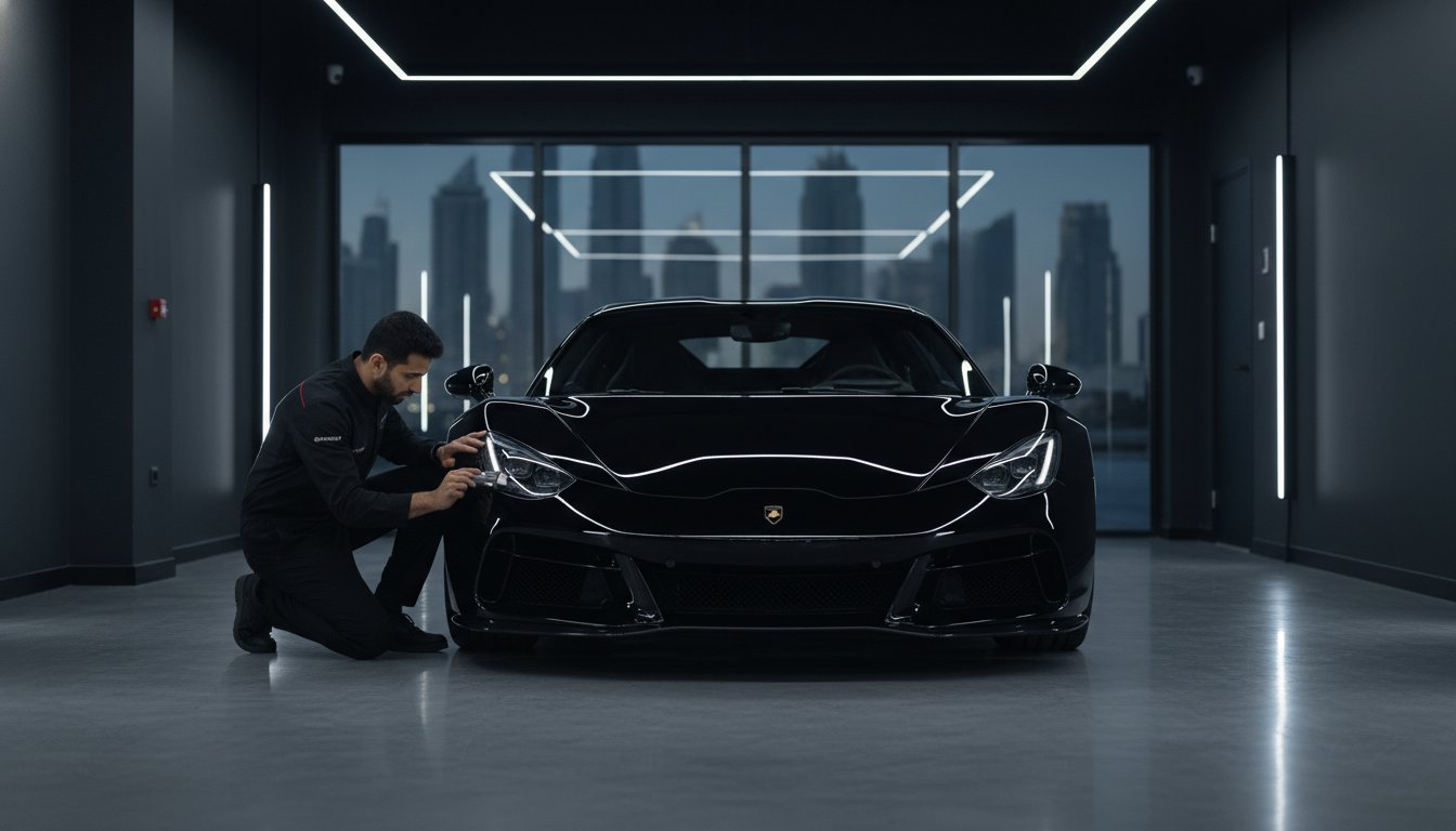 Certified Supercar Body Shop in the UAE: Restoring Excellence